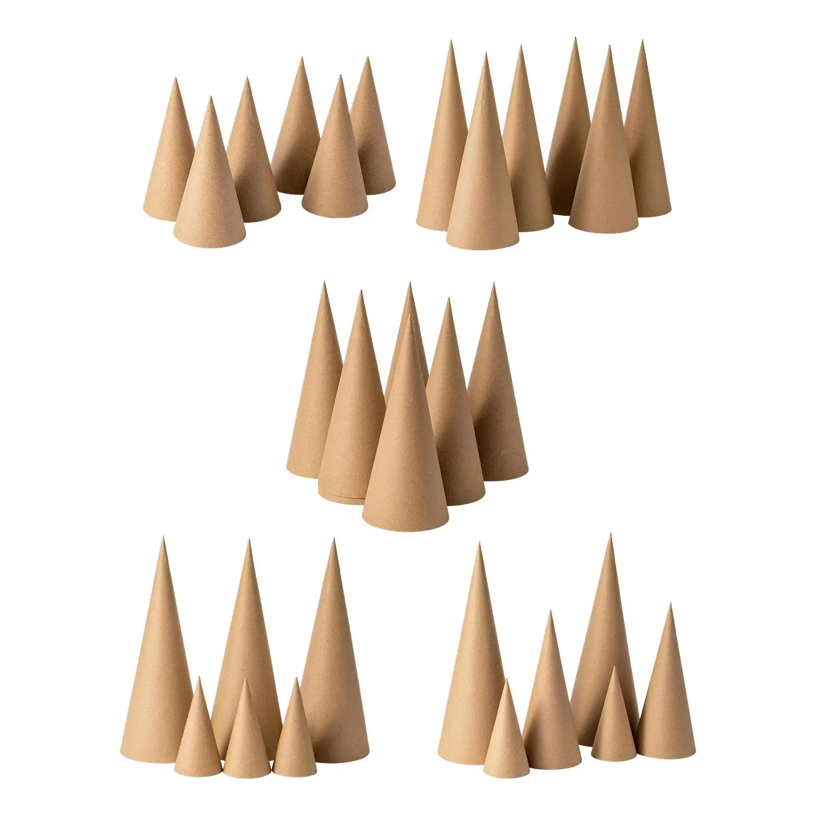 Cardboard Paper Mache Cones for Christmas Tree Decorations DIY Gnome Ornament Holiday Craft Supplies
Cardboard Paper Mache Cones for Christmas Tree Decorations DIY Gnome Ornament Holiday Craft Supplies