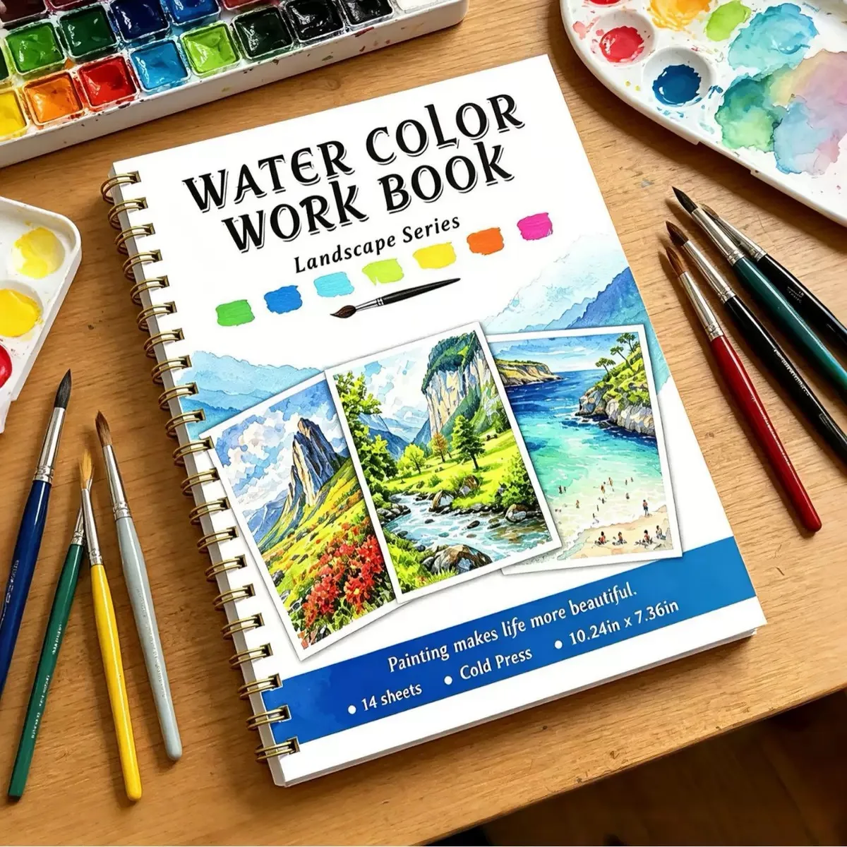 Beginner's Practice Book For Painting Watercolor Oil Painting Dyeing Album Comes Coloring Book Advanced Painting
Beginner's Practice Book For Painting Watercolor Oil Painting Dyeing Album Comes Coloring Book Advanced Painting