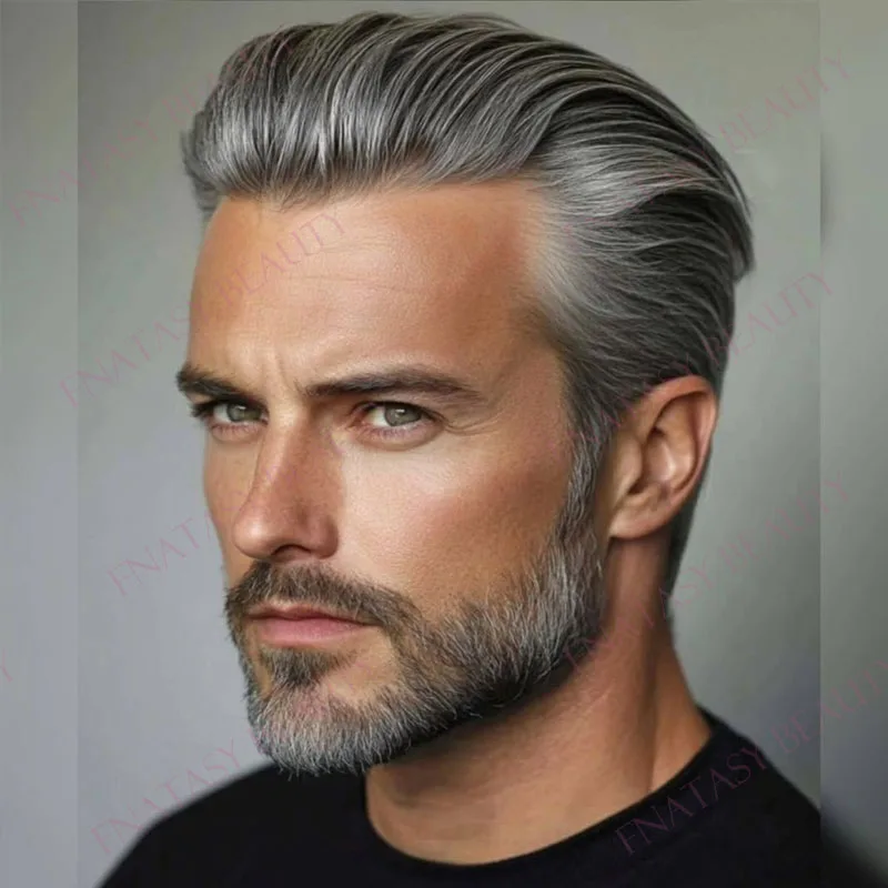 Мужской парик-накладка 1B65 из натуральных волос для мужчин старшего возраста, прочный, с естественной линией роста волос, серый, черный, коричневый, 30 мм, волнистый, на полном силиконовом основании
Мужской парик-накладка 1B65 из натуральных волос для мужчин старшего возраста, прочный, с естественной линией роста волос, серый, черный, коричневый, 30 мм, волнистый, на полном силиконовом основании