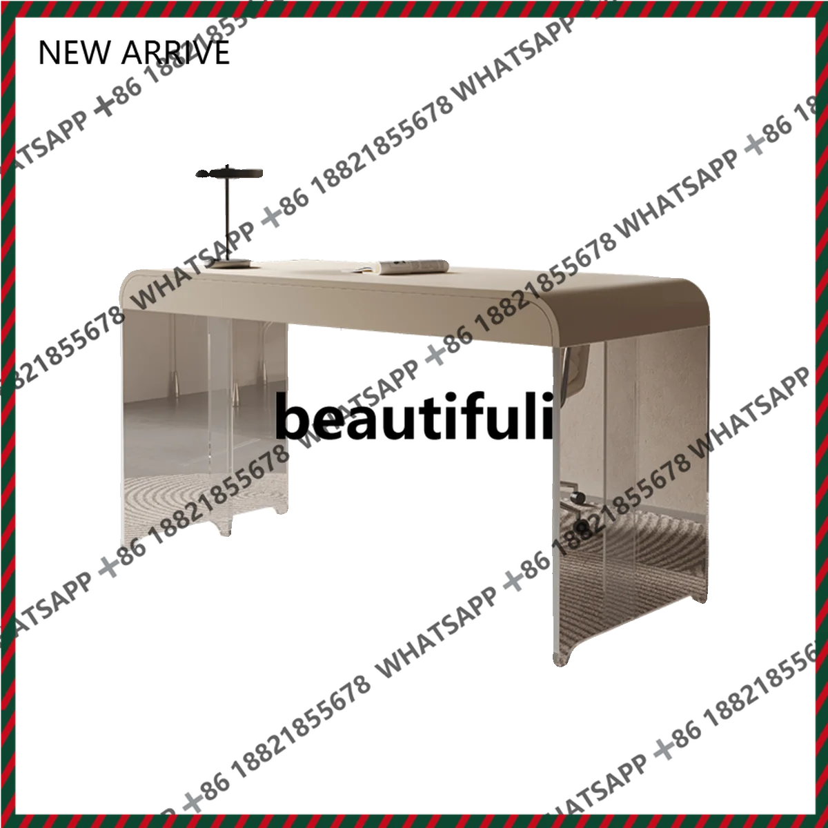 A182 Cream Wind Suspension Desk Acrylic Home Study Designer Writing Desk Dresser
A182 Cream Wind Suspension Desk Acrylic Home Study Designer Writing Desk Dresser