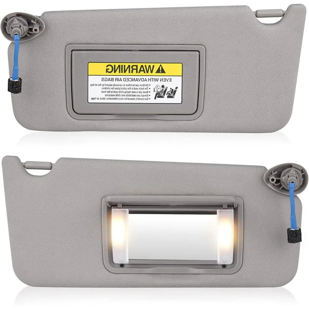Sun Visor with Light for 2008-2017 Accord, Gray Replacement for Driver & Right Passenger Sides
Sun Visor with Light for 2008-2017 Accord, Gray Replacement for Driver & Right Passenger Sides