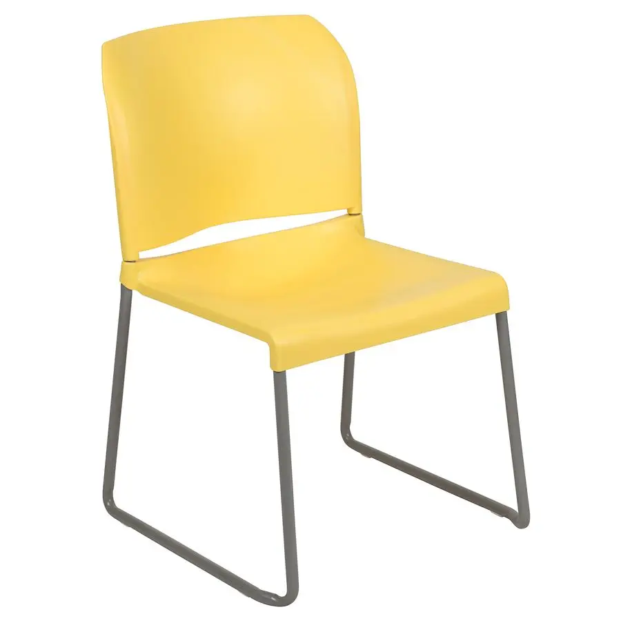 HERCULES Series 880 lb. Capacity Yellow Full Back Contoured Stack Chair with Gray Powder Coated Sled Base
HERCULES Series 880 lb. Capacity Yellow Full Back Contoured Stack Chair with Gray Powder Coated Sled Base
