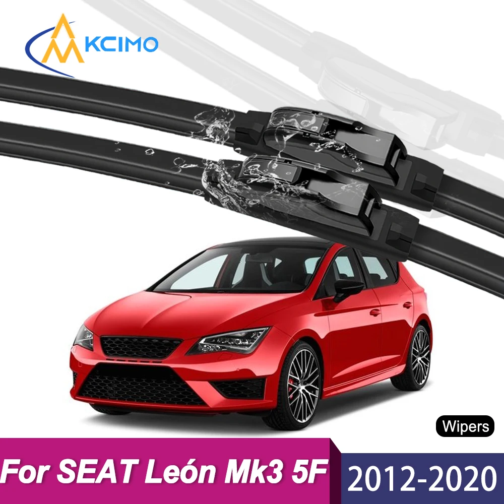 2PCS Wiper Blades for SEAT León Mk3 5F 2012-2020 High Efficiency Low Noise Long Durability
2PCS Wiper Blades for SEAT León Mk3 5F 2012-2020 High Efficiency Low Noise Long Durability