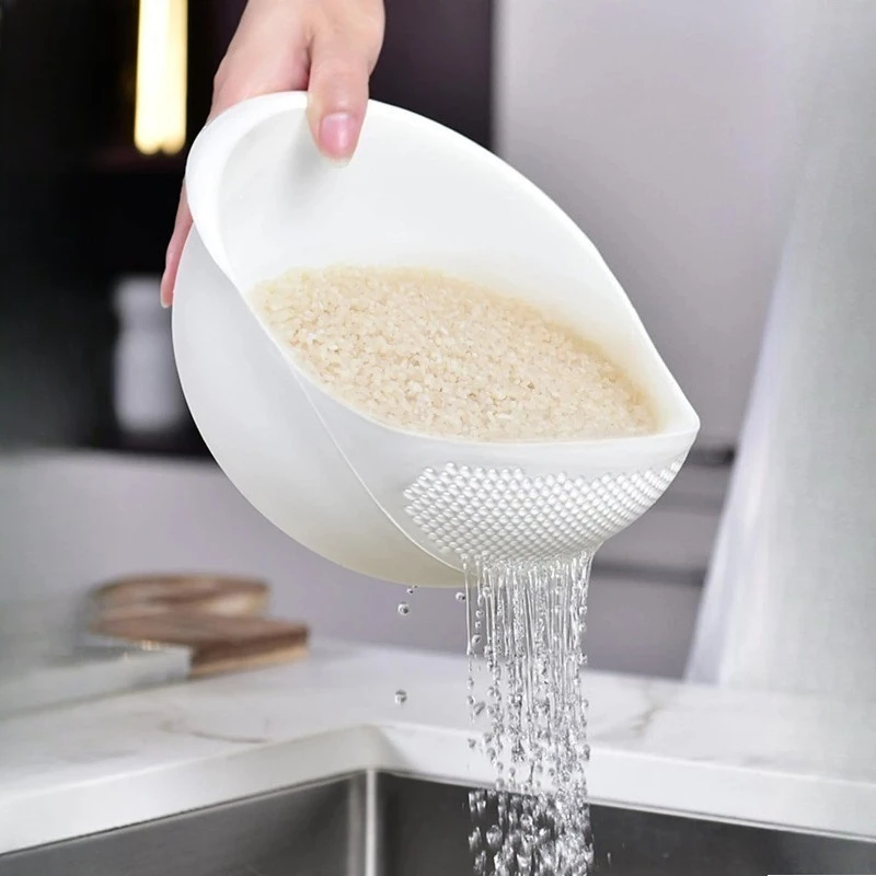 1pc Multi-Use Colander Basket, for Washing Rice Draining Vegetables Fruit, Kitchen Strainer & Organizer Drain Basket
1pc Multi-Use Colander Basket, for Washing Rice Draining Vegetables Fruit, Kitchen Strainer & Organizer Drain Basket