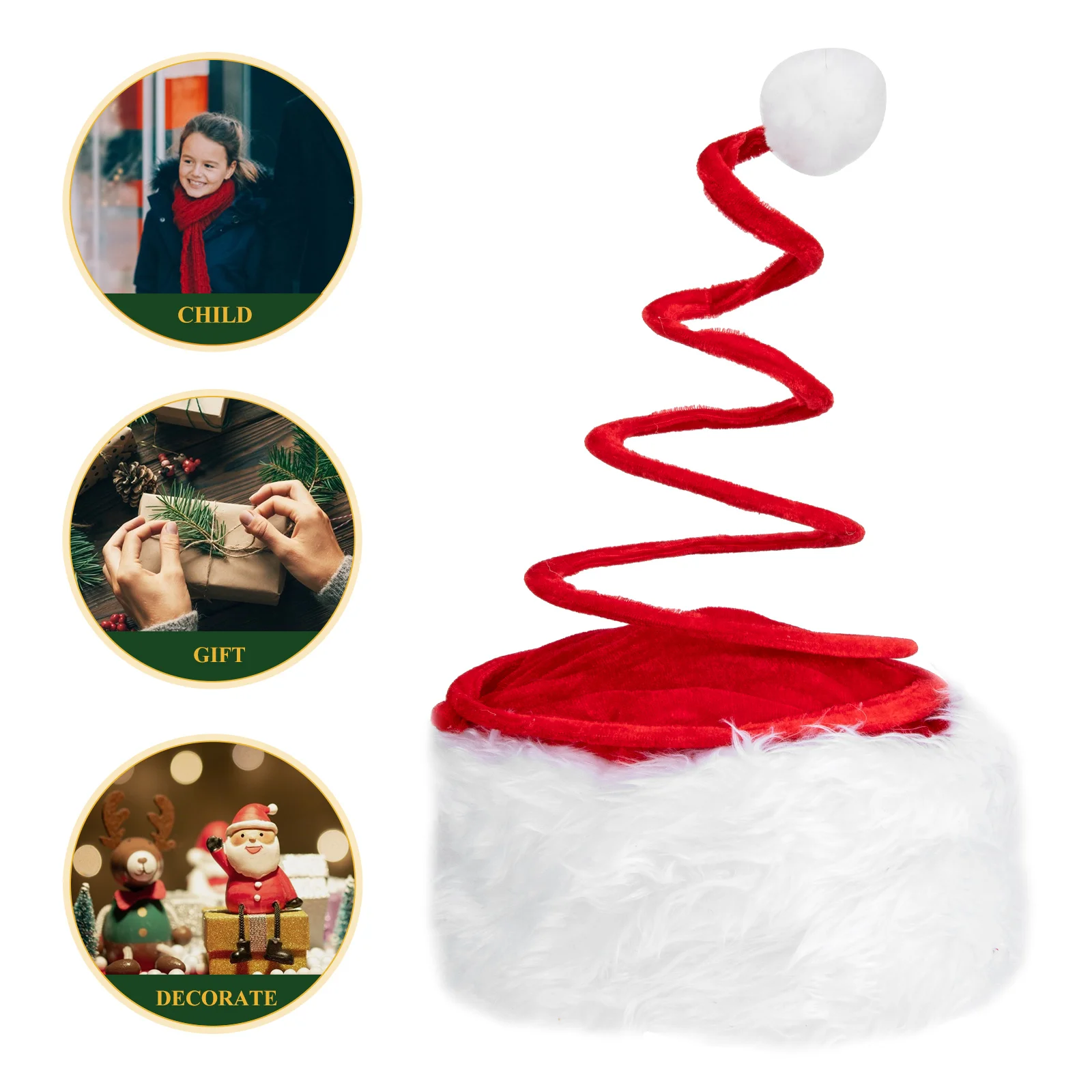 Accessories Christmas Hat Gift Hats Kids Non-woven Fabric Merry Xmas Tree
Accessories Christmas Hat Gift Hats Kids Non-woven Fabric Merry Xmas Tree