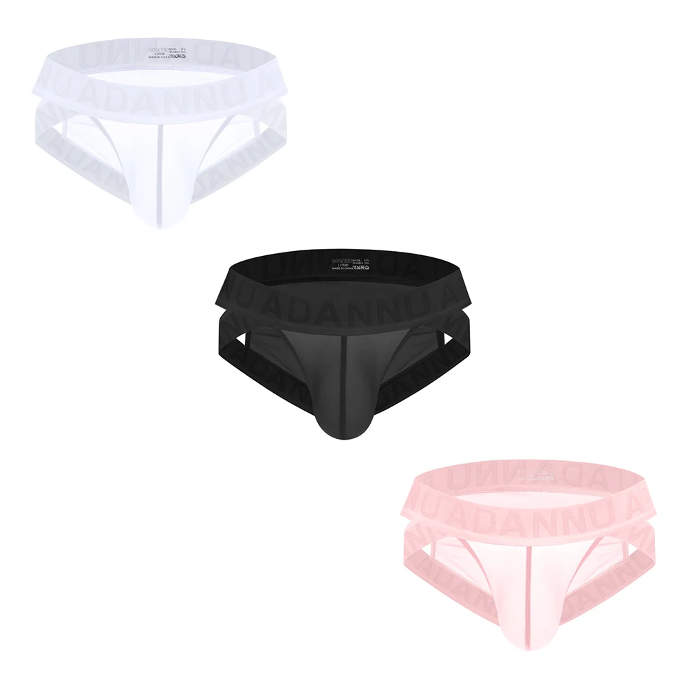 3Pcs Men Low Rise Criss Cross Mesh Briefs Ultra Thin See Through Embossed Waistband Sexy Male Triangle Underwear
3Pcs Men Low Rise Criss Cross Mesh Briefs Ultra Thin See Through Embossed Waistband Sexy Male Triangle Underwear