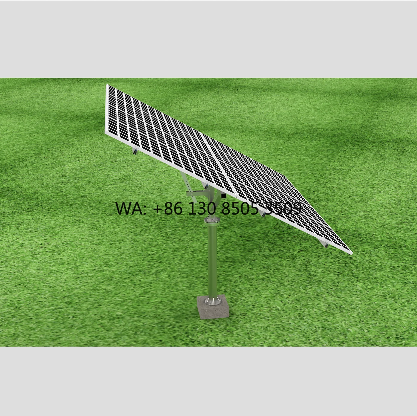 Solar PV Mounting Structure Pole System for 8pcs Solar Panel Installation
Solar PV Mounting Structure Pole System for 8pcs Solar Panel Installation