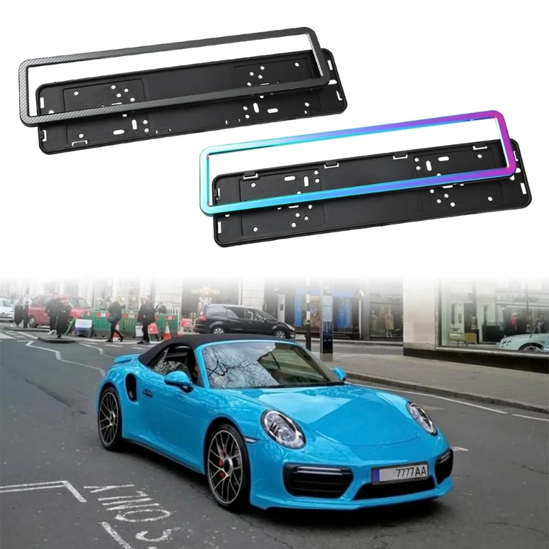 Car Number Plate Holder, License Plate Frame, Anticorrosion Weatherproof European Standard Vehicles Exterior Decoration D7YA
Car Number Plate Holder, License Plate Frame, Anticorrosion Weatherproof European Standard Vehicles Exterior Decoration D7YA