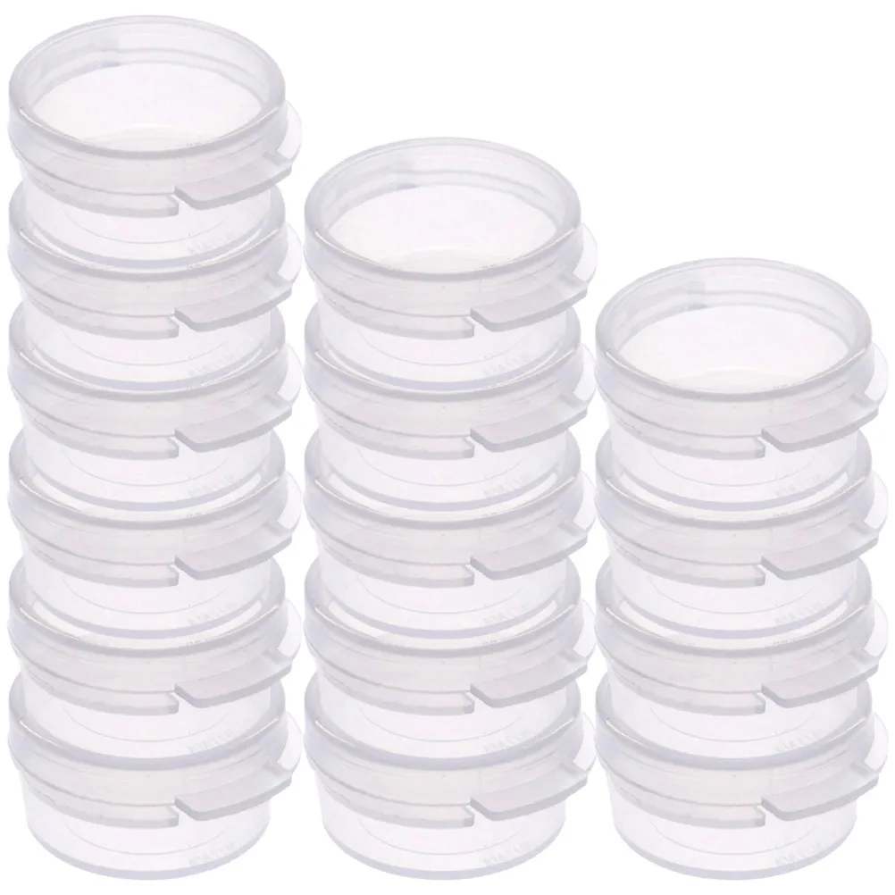 25Pcs Small Round Soil Jar Transparent Leak-Resistant Container for Soil Samples Liquids Powders Lab Testing Research Chemistry
25Pcs Small Round Soil Jar Transparent Leak-Resistant Container for Soil Samples Liquids Powders Lab Testing Research Chemistry