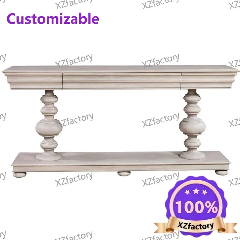 Factory Direct 2026 Top RatedSolid wood entrance table simple antique white living room sofa back few light luxury entrance cabi
Factory Direct 2026 Top RatedSolid wood entrance table simple antique white living room sofa back few light luxury entrance cabi
