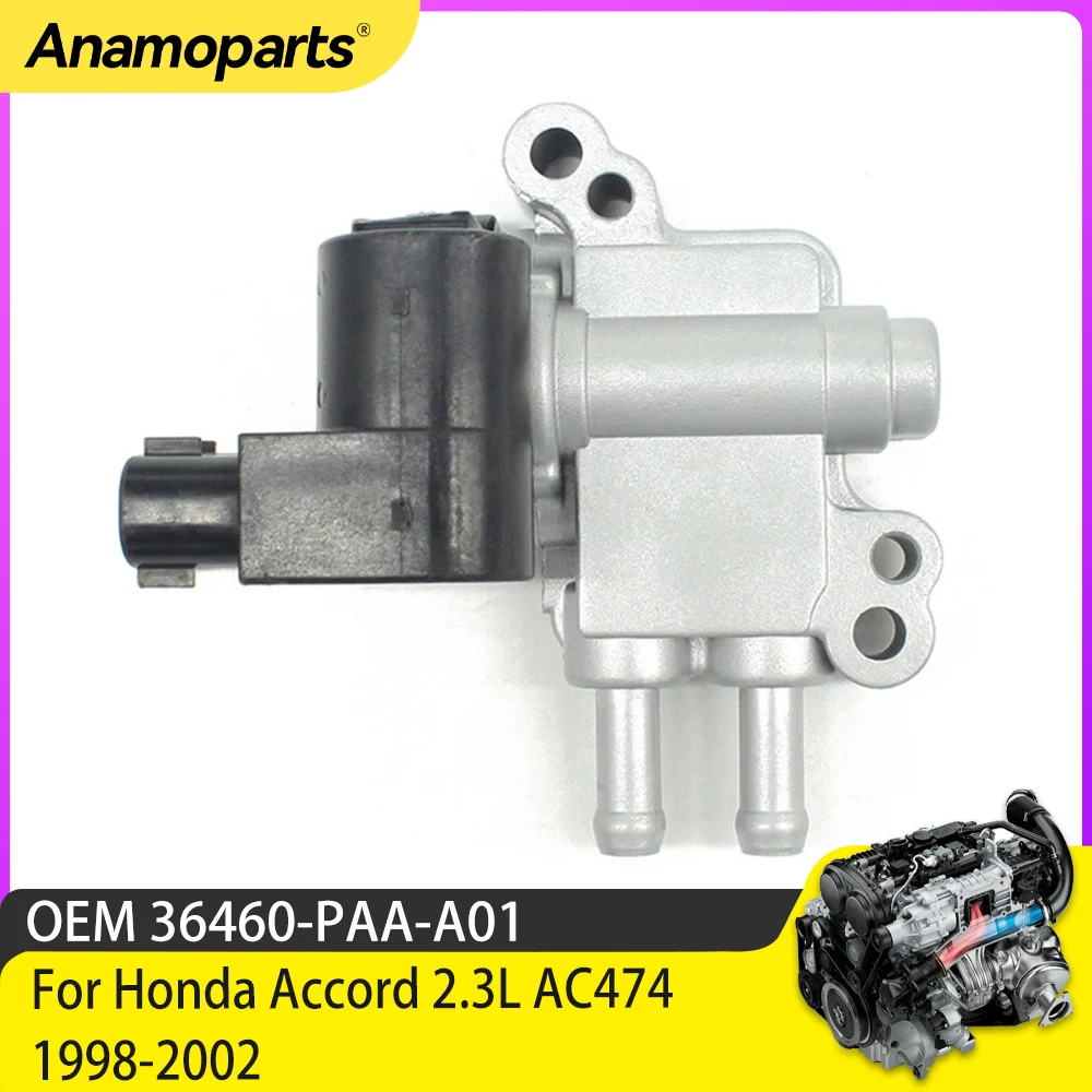 Idle Air Control Valve 2 Port For Honda Accord 2.3 L T AC474 1998-2002 OEM 36460-PAA-A01
Idle Air Control Valve 2 Port For Honda Accord 2.3 L T AC474 1998-2002 OEM 36460-PAA-A01