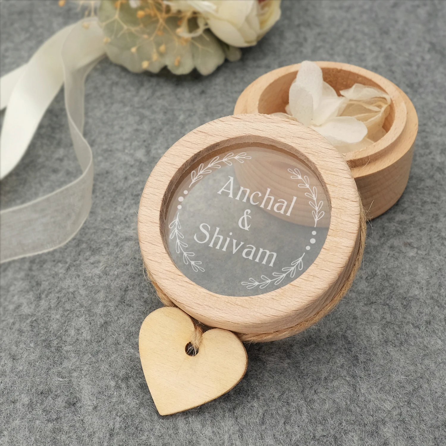 Custom Wedding Rings Box Personalized Ring Bearer Customized Wedding Rings Holder Engraved Wood Box Engagement Ring Pillow
Custom Wedding Rings Box Personalized Ring Bearer Customized Wedding Rings Holder Engraved Wood Box Engagement Ring Pillow