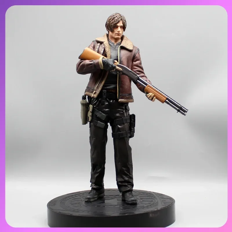 33cm Leon Zombie Hunter Leather Leon Anime Figure Boys Collection Action Model Doll Desk Decoration Gk Large Statue Toys Gifts
33cm Leon Zombie Hunter Leather Leon Anime Figure Boys Collection Action Model Doll Desk Decoration Gk Large Statue Toys Gifts