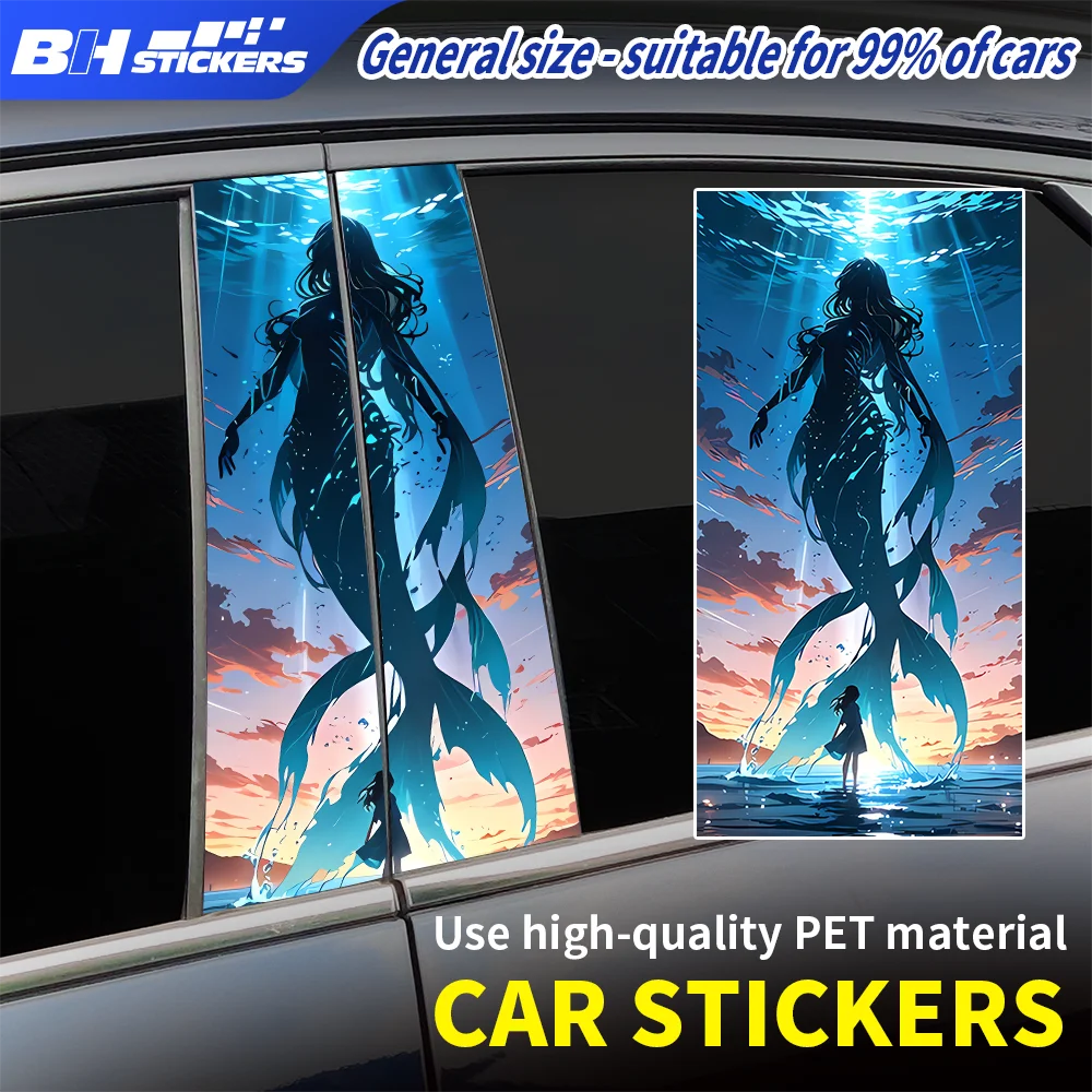 Aesthetic Anime Mermaid Car Stickers B Pillar Decals Universal Window Middle Pillar Vinyl Wrap Auto Styling DIY Accessories
Aesthetic Anime Mermaid Car Stickers B Pillar Decals Universal Window Middle Pillar Vinyl Wrap Auto Styling DIY Accessories
