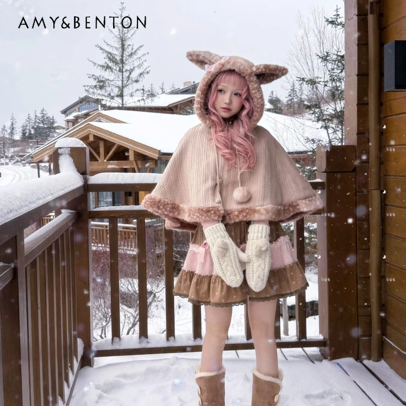 Autumn Winter New Brown Corduroy Segmented Splicing Women's Half Skirt Vintage Design Sweet Cute Versatile Short Skirts Ladies
Autumn Winter New Brown Corduroy Segmented Splicing Women's Half Skirt Vintage Design Sweet Cute Versatile Short Skirts Ladies