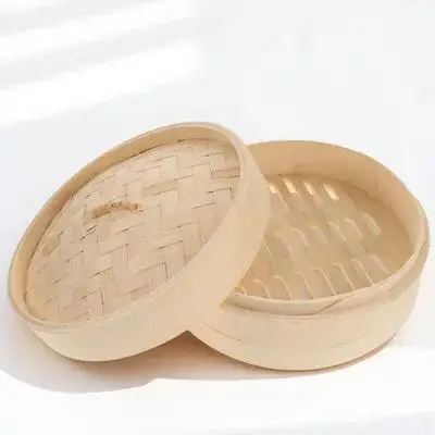 1 set 1 Set Bamboo Steamer Basket With Lid Reusable Kitchen Cooking Tool For Dumplings Buns Fish Rice Eggs Potatoes Corn Steamer
1 set 1 Set Bamboo Steamer Basket With Lid Reusable Kitchen Cooking Tool For Dumplings Buns Fish Rice Eggs Potatoes Corn Steamer