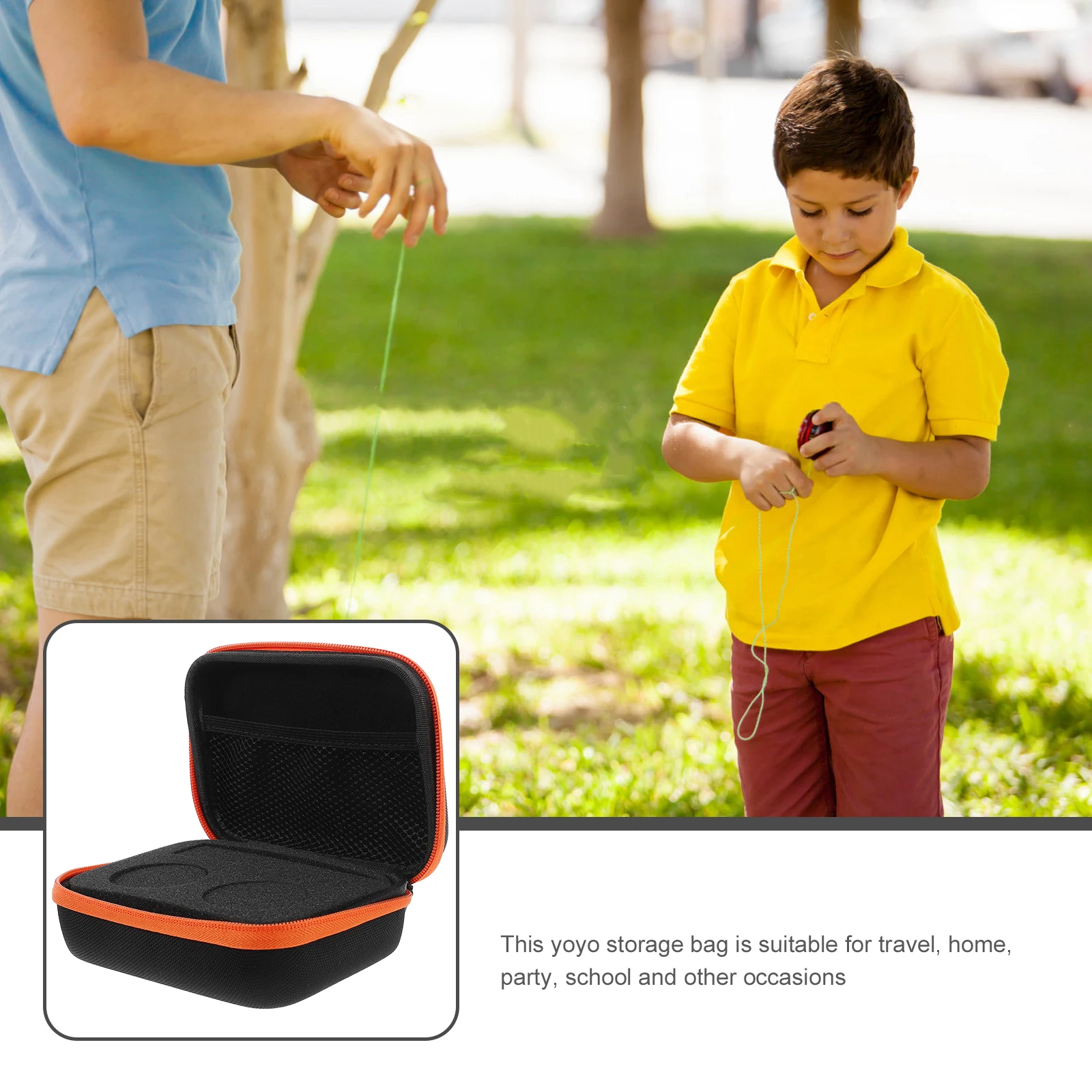 Yoyo Storage Bag Pu Nylon Sponge Lightweight Smooth Interior Portable For Travel School Party Home Yoyo Pouch Yo-Yo Ball
Yoyo Storage Bag Pu Nylon Sponge Lightweight Smooth Interior Portable For Travel School Party Home Yoyo Pouch Yo-Yo Ball