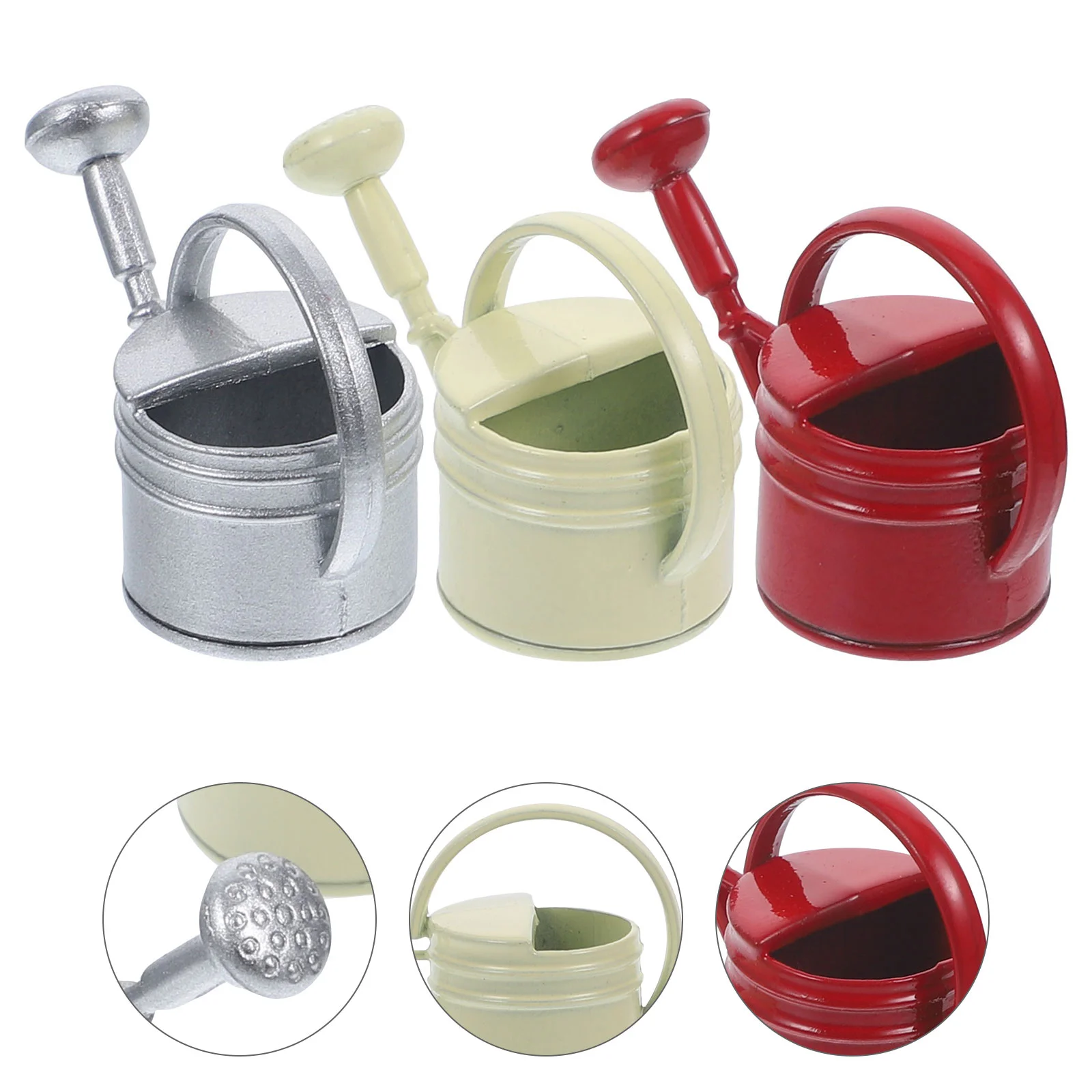 3 Pcs Accessories House Watering Can Waste Basket Alloy Trash Miniature Garden Accessory
3 Pcs Accessories House Watering Can Waste Basket Alloy Trash Miniature Garden Accessory