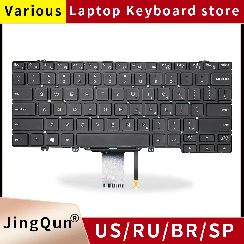 US/RU Russian Keyboard For DELL Latitude 3300 5200 5300 7200 7300 3301 7290 5310 7301 E7300 E5300 5300 2-in-1 P97G
US/RU Russian Keyboard For DELL Latitude 3300 5200 5300 7200 7300 3301 7290 5310 7301 E7300 E5300 5300 2-in-1 P97G