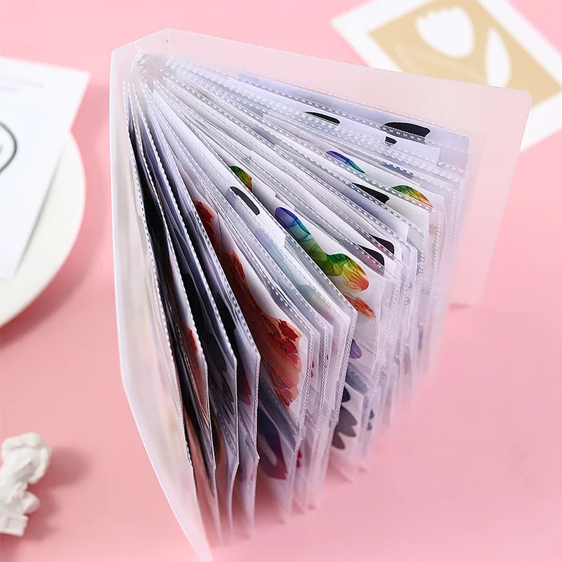 1PC Nail Sticker Storage Empty Book Manicure Sticker Notebook Card Sticker Album Large Capacity Display Show Collect Decal Photo
1PC Nail Sticker Storage Empty Book Manicure Sticker Notebook Card Sticker Album Large Capacity Display Show Collect Decal Photo