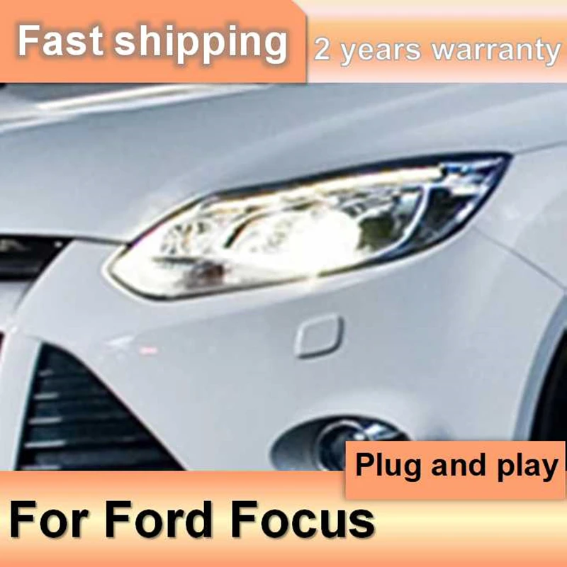 Car Accessories for Ford Focus Headlamp 2012 2013 2014 Focus Headlight DRL Turn Signal Low High Beam Projector Lens
Car Accessories for Ford Focus Headlamp 2012 2013 2014 Focus Headlight DRL Turn Signal Low High Beam Projector Lens