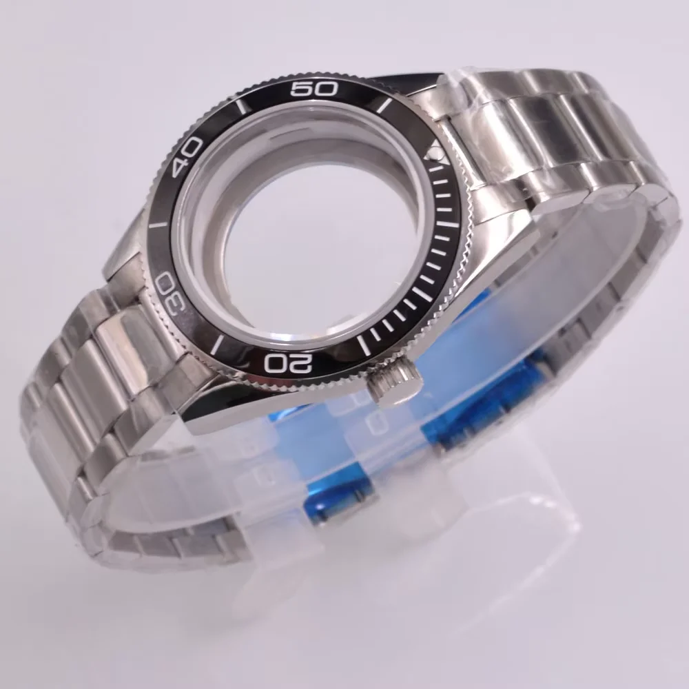 41mm Watch Case Fit NH34 NH35 NH36 ST2130 PT5000 ETA2824 2836 Miyota 8215 Movement Sapphire Glass
41mm Watch Case Fit NH34 NH35 NH36 ST2130 PT5000 ETA2824 2836 Miyota 8215 Movement Sapphire Glass