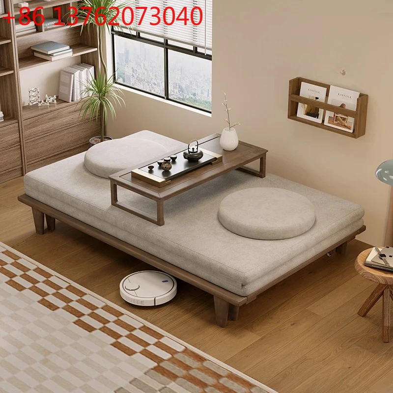 Solid wood folding sofa bed dual-purpose pull-out small apartment telescopic bed multi-functional living room ash wood bed
Solid wood folding sofa bed dual-purpose pull-out small apartment telescopic bed multi-functional living room ash wood bed