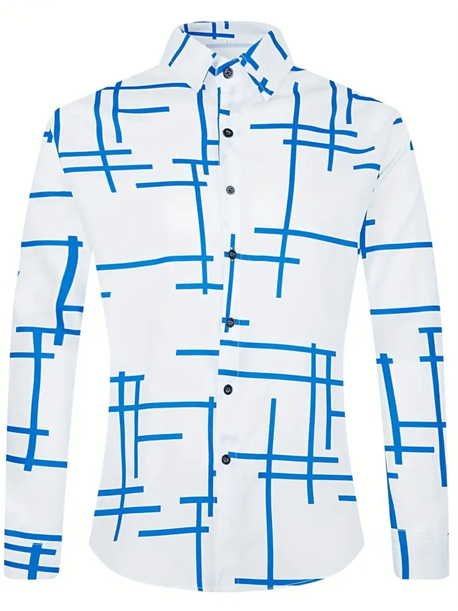 Men's long sleeve high quality striped personality casual fashionable soft comfortable material lapel plus size shirt
Men's long sleeve high quality striped personality casual fashionable soft comfortable material lapel plus size shirt