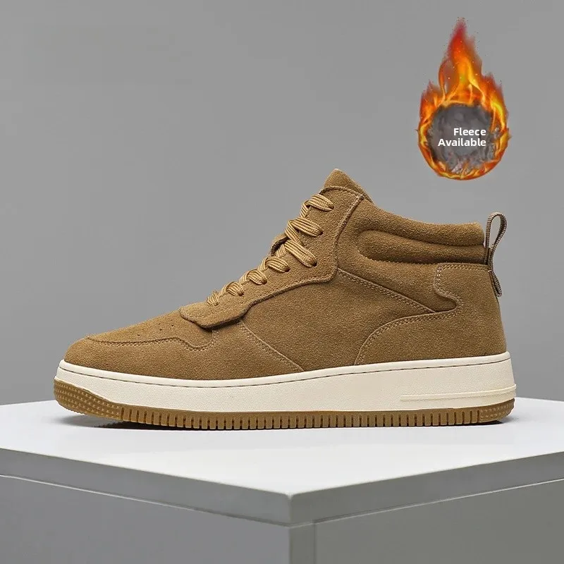 HaoBin Men's Winter High-Top Boots Fce Lined Mid-Calf Casual oes Leather Upaded Version Faionable Boots
HaoBin Men's Winter High-Top Boots Fce Lined Mid-Calf Casual oes Leather Upaded Version Faionable Boots