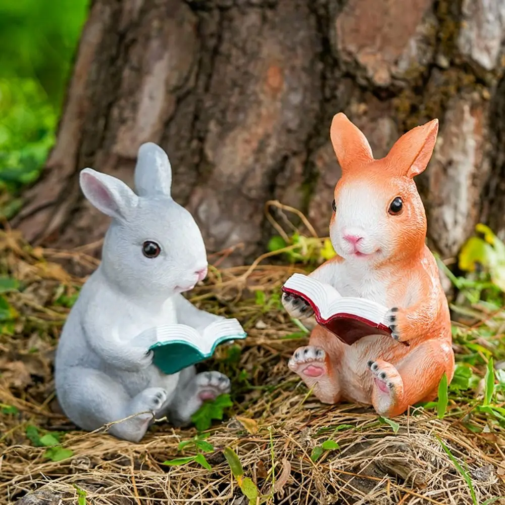 Cute Rabbit Reading Book Statue Handicraft Unique Bunny Figurine Toy Resin Crafts Garden Animal Statue Home Desktop Decoration
Cute Rabbit Reading Book Statue Handicraft Unique Bunny Figurine Toy Resin Crafts Garden Animal Statue Home Desktop Decoration