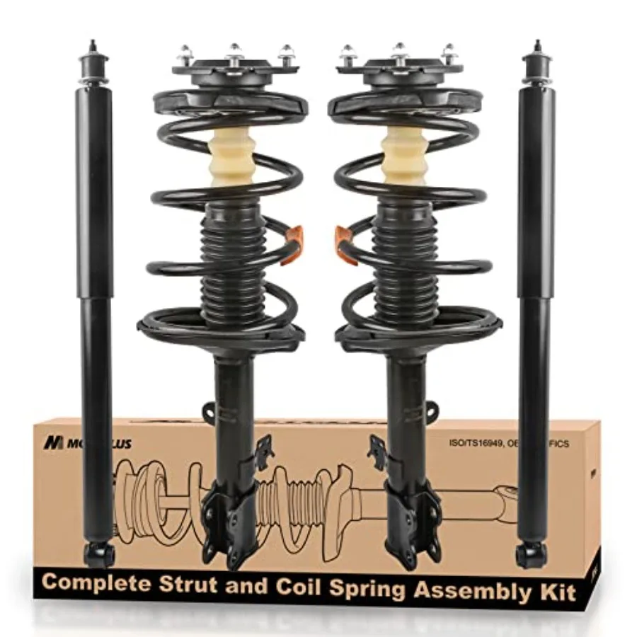 Front and Rear Complete Struts Assembly 171454 171453 437199 Compatible for 2001-2005 RAV4 AWD set of 4 Coil Springs Shock Abso
Front and Rear Complete Struts Assembly 171454 171453 437199 Compatible for 2001-2005 RAV4 AWD set of 4 Coil Springs Shock Abso