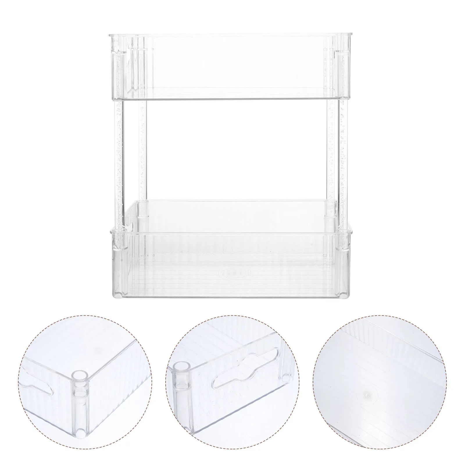 Makeup Organizer Clear Desktop Storage Rack Double Tier For Vanity Countertop Skincare Lipstick Holder Large
Makeup Organizer Clear Desktop Storage Rack Double Tier For Vanity Countertop Skincare Lipstick Holder Large