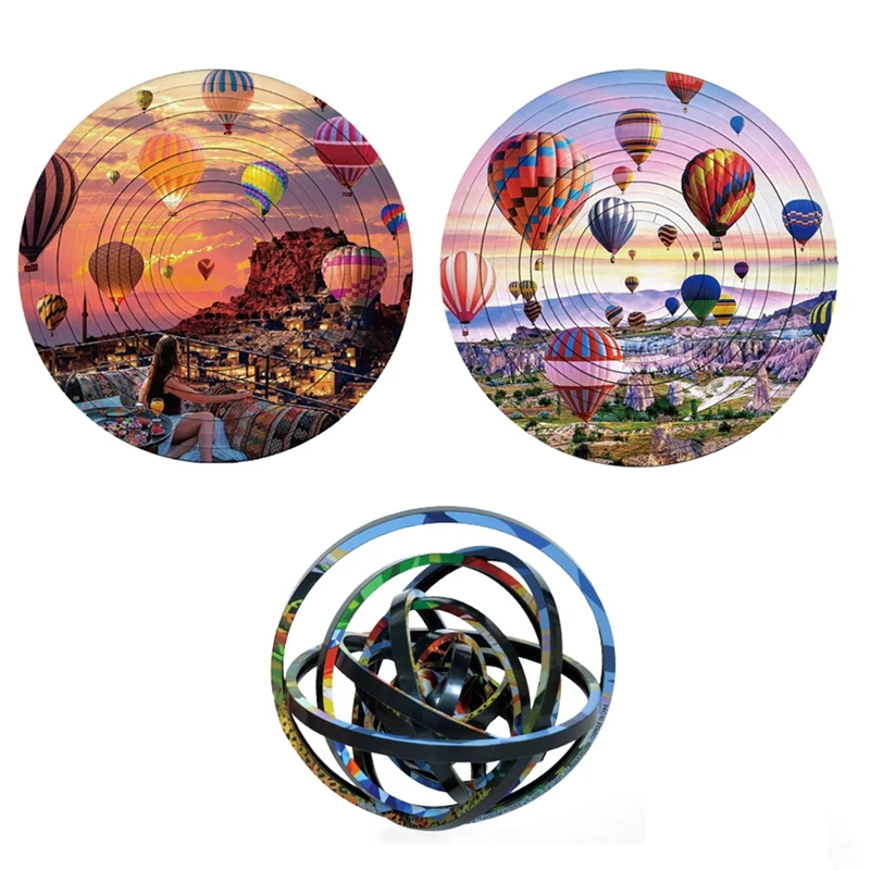 360 Degree Dimensional Rotation Double-Sided Circular Puzzle Toy Rotating Puzzle For Children's Christmas Gifts
360 Degree Dimensional Rotation Double-Sided Circular Puzzle Toy Rotating Puzzle For Children's Christmas Gifts