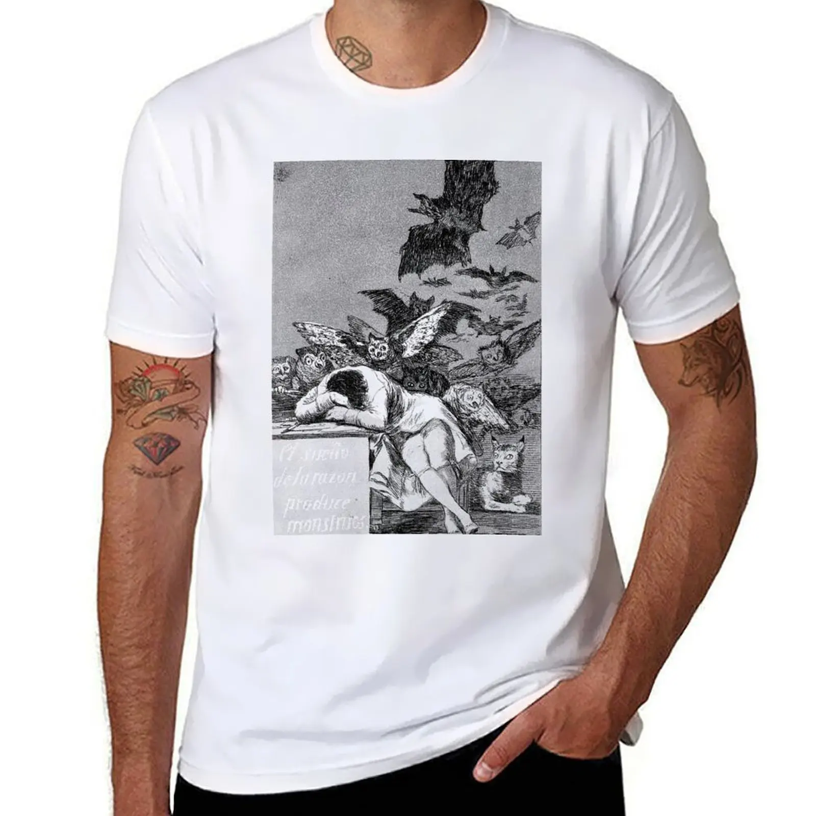 The dream of the reason produces monsters T-Shirt graphic t shirt vintage rapper graphic tees black t shirts for men
The dream of the reason produces monsters T-Shirt graphic t shirt vintage rapper graphic tees black t shirts for men