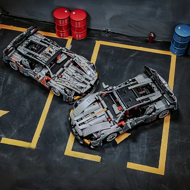Технический спортивный автомобиль MOC, комплект строительных блоков, масштаб 1:14, модель автомобиля, кирпичи, детская головоломка, технические игрушки для детей, подарки
Технический спортивный автомобиль MOC, комплект строительных блоков, масштаб 1:14, модель автомобиля, кирпичи, детская головоломка, технические игрушки для детей, подарки