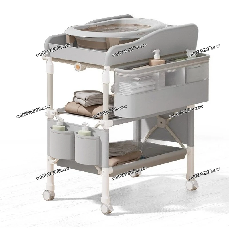 Diaper Table Baby Care Table Portable Multifunctional Foldable Bath 
Diaper Table Baby Care Table Portable Multifunctional Foldable Bath