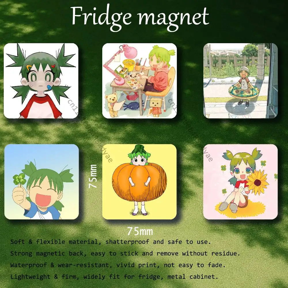 Y-Yotsuba K-Koiwai Fridge Magnets Magnetic Refrigerator Memorial Gifts For Kitchen Office Locker Travel Home Deco
Y-Yotsuba K-Koiwai Fridge Magnets Magnetic Refrigerator Memorial Gifts For Kitchen Office Locker Travel Home Deco
