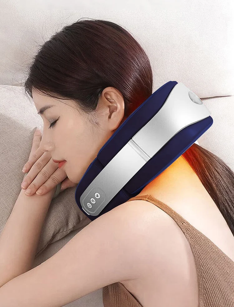 U-Shaped Neck Massager with Heating, Electric Deep Tissue Massage Pillow, Rechargeable Mesh Neck Relief, Premium Quality
U-Shaped Neck Massager with Heating, Electric Deep Tissue Massage Pillow, Rechargeable Mesh Neck Relief, Premium Quality