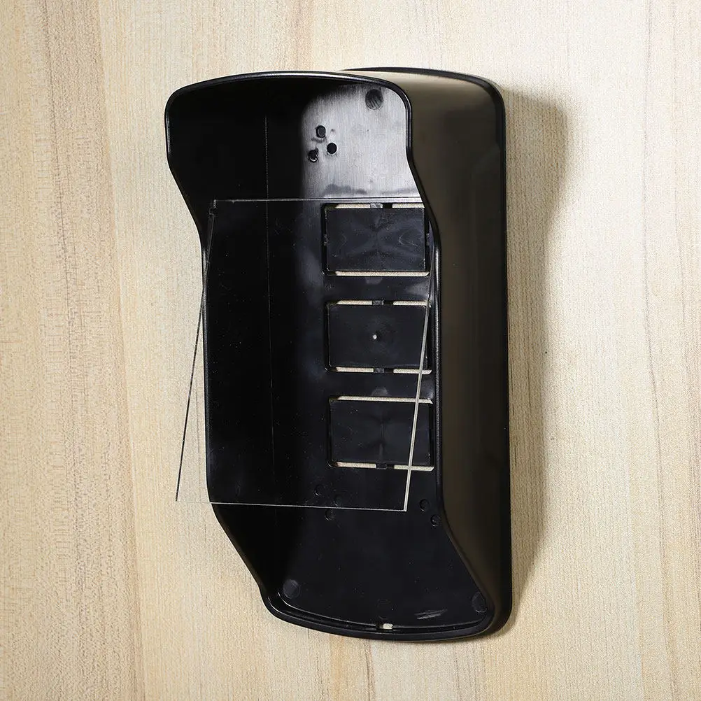 Защитный пластиковый чехол для дверного звонка от дождя, снега и солнца, всепогодный, для уличного использования
Защитный пластиковый чехол для дверного звонка от дождя, снега и солнца, всепогодный, для уличного использования