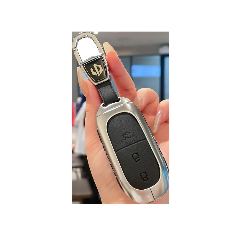 Premium Zinc Alloy Key Cover Case for Leapmotor C11/C01 EREV/C01 EV/B10/B01 (2024-2025) - Protective Key Fob Shell
Premium Zinc Alloy Key Cover Case for Leapmotor C11/C01 EREV/C01 EV/B10/B01 (2024-2025) - Protective Key Fob Shell