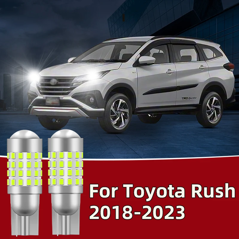 2PCS For Toyota Rush 2018-2023 Car Led Bulb T10 W5W width lights side marker position Signal Lamp 12V 24V Clearance Light White
2PCS For Toyota Rush 2018-2023 Car Led Bulb T10 W5W width lights side marker position Signal Lamp 12V 24V Clearance Light White