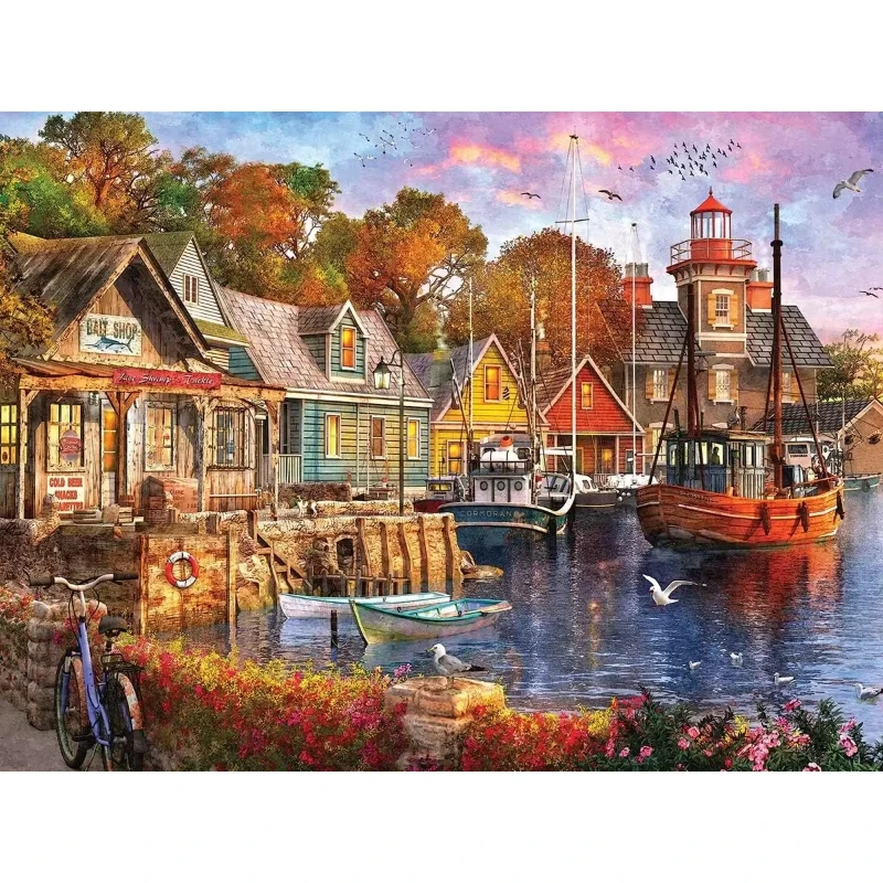500/1000/1200/2000PCS Paper Puzzle for Sunset Harbour Jigsaw Puzzles for Challenging Family Activity Games Party Birthday Gift
500/1000/1200/2000PCS Paper Puzzle for Sunset Harbour Jigsaw Puzzles for Challenging Family Activity Games Party Birthday Gift