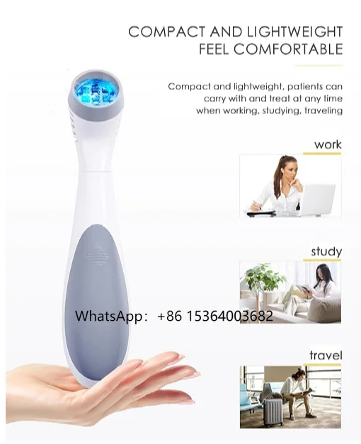 Professional Medical Equipment Vitiligo Treatment for Home Use 311nm UV Phototherapy for Eye Lesion Vitiligo Psoriasis KN-4003B2
Professional Medical Equipment Vitiligo Treatment for Home Use 311nm UV Phototherapy for Eye Lesion Vitiligo Psoriasis KN-4003B2