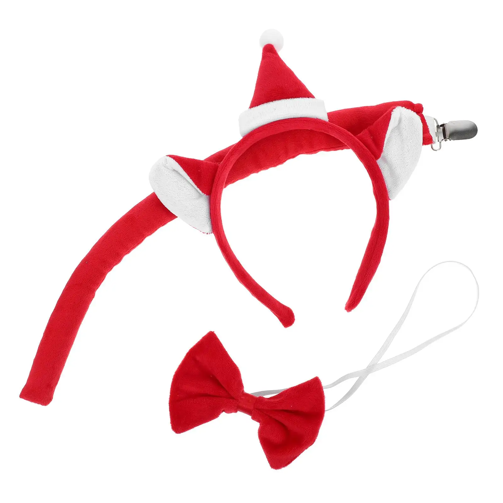 Christmas Cat Ears Headband Raccoon Ears Hairband Lightweight Party Holiday Cosplay Christmas Decoration Accessories Surprise
Christmas Cat Ears Headband Raccoon Ears Hairband Lightweight Party Holiday Cosplay Christmas Decoration Accessories Surprise