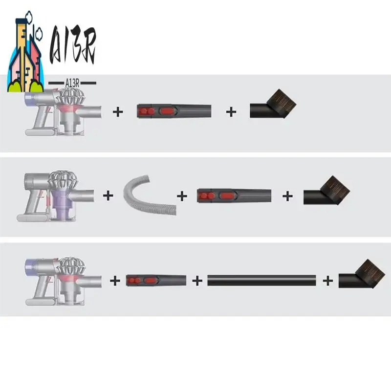 A13R-Vacuum Attachments Kit Replacement For Dyson V15 V12 V11 V10 V7 V8, With Flexible Extension Hose & Vacuum Attachments
A13R-Vacuum Attachments Kit Replacement For Dyson V15 V12 V11 V10 V7 V8, With Flexible Extension Hose & Vacuum Attachments