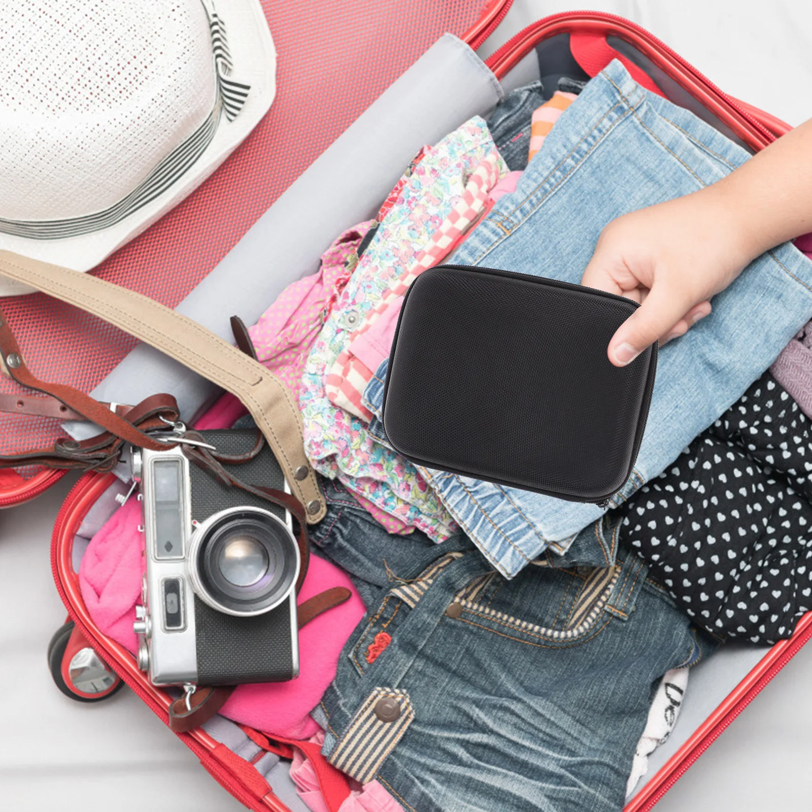 Portable Storage Bag Organizer Waterproof Case for Digital Accessories USB Cables Memory Cards Tablets Travel Household
Portable Storage Bag Organizer Waterproof Case for Digital Accessories USB Cables Memory Cards Tablets Travel Household