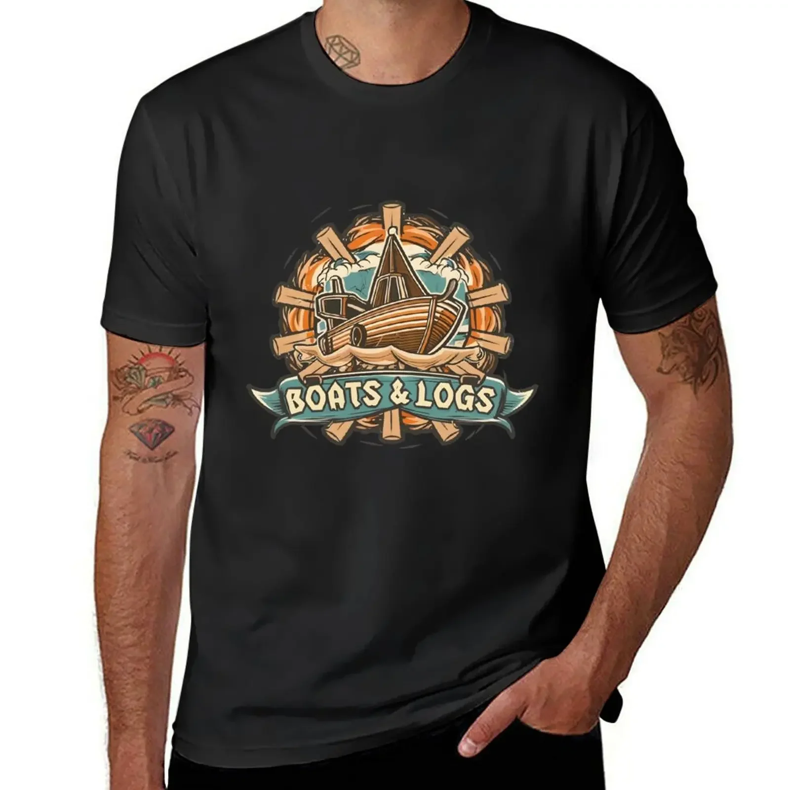 Boats and logs T-Shirt plus size clothes graphic shirts oversized t shirt graphic t shirts Men's t shirts
Boats and logs T-Shirt plus size clothes graphic shirts oversized t shirt graphic t shirts Men's t shirts