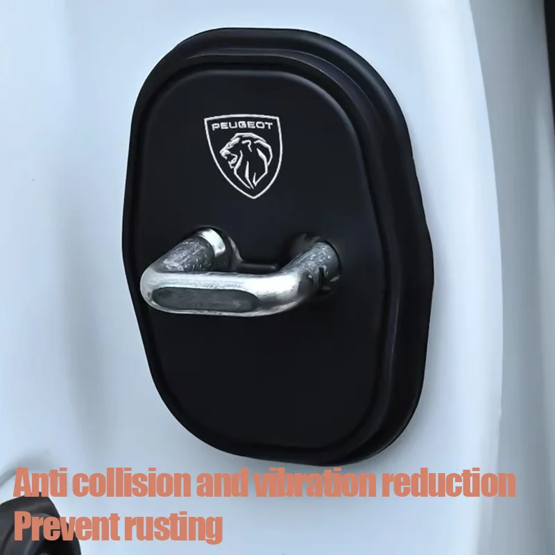 2/4pcs Car Silicone Door Lock Protective Cover Anti-Collision Shock Absorbing Pad For Peugeot 407 408 206 207 208 306 GT 108 406
2/4pcs Car Silicone Door Lock Protective Cover Anti-Collision Shock Absorbing Pad For Peugeot 407 408 206 207 208 306 GT 108 406