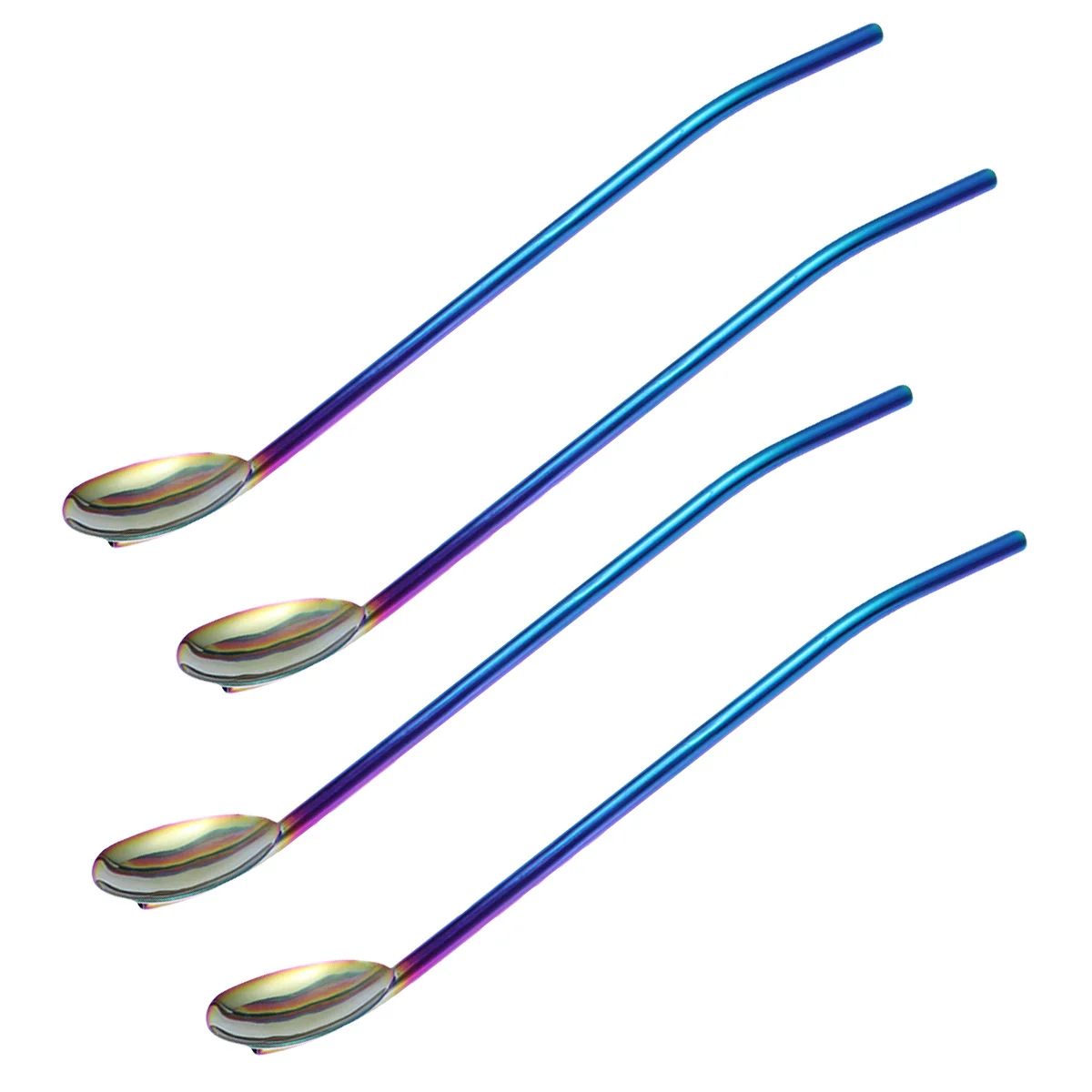 4pcs Stainless Steel Straws Spoon Honey Stirring Mixing Coffee Strainer Long Handle Bar Kitchen Bistro Home Use
4pcs Stainless Steel Straws Spoon Honey Stirring Mixing Coffee Strainer Long Handle Bar Kitchen Bistro Home Use