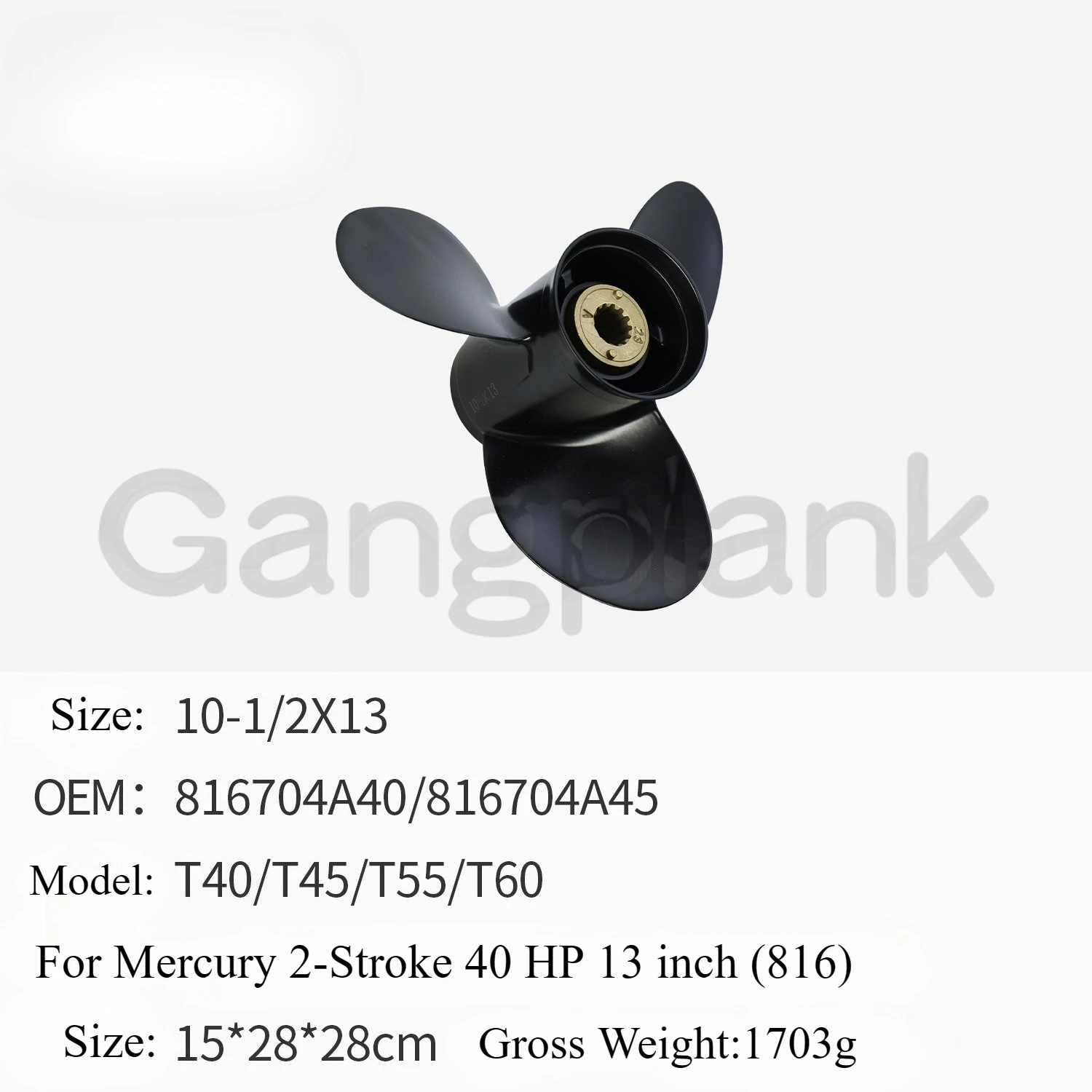 10 1-2X13 для 2-тактного подвесного пропеллера Mercury мощностью 40 л.с., 13 дюймов (816) 10 1/2*13 T40 T45 T55 T60 816704 А40
10 1-2X13 для 2-тактного подвесного пропеллера Mercury мощностью 40 л.с., 13 дюймов (816) 10 1/2*13 T40 T45 T55 T60 816704 А40